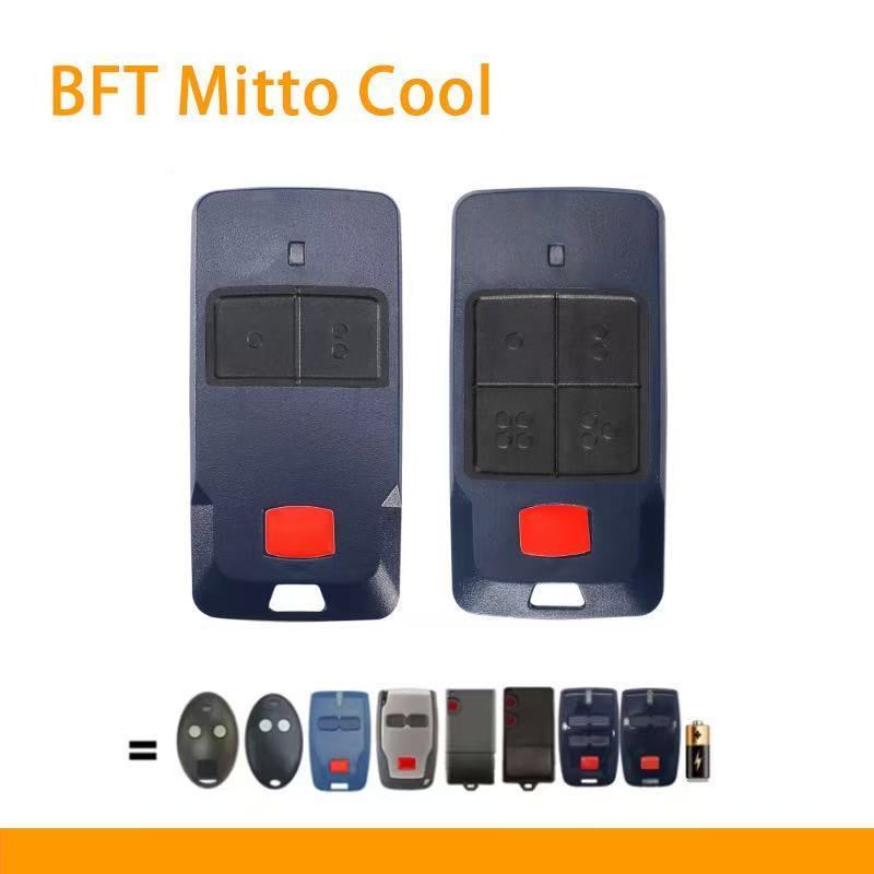 The BFT MITTO 433MHZ wireless copy remote control supports full-frequency 280-868MHz.