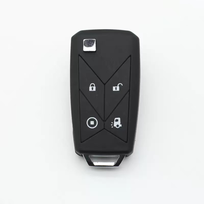 For renault trucks 4 button flip remote key shell