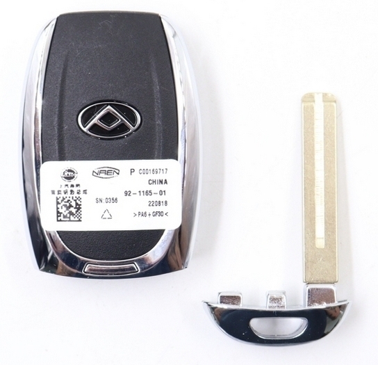 original Maxus G10 remote key 2 button 433mhz with id47 chip