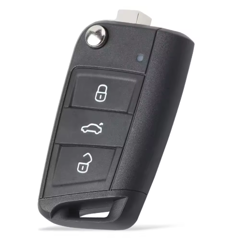 Original For VW 3 button smart 433mhz with 5C chip NON-keyless remote key 5G6959752