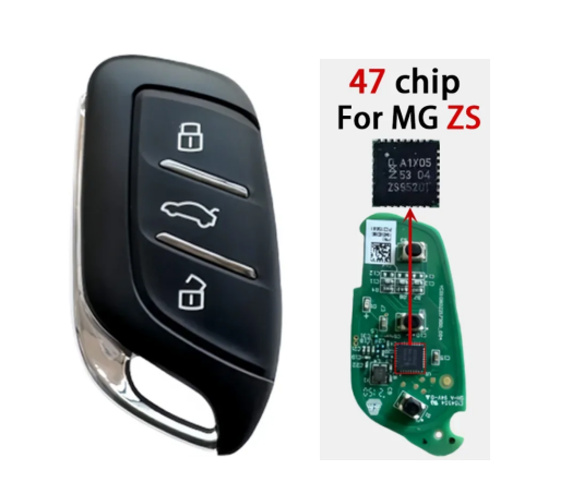 For Original MG ZS MG5 Smart key 434mhz with ID47 chip