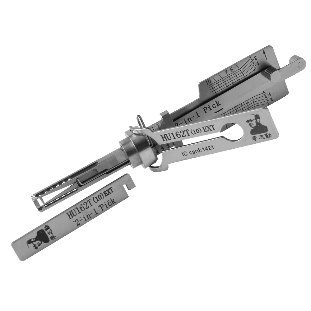 Original Lishi 2-IN-1 tool HU162T(10)-EXT 2 in1 Decoder and Pick