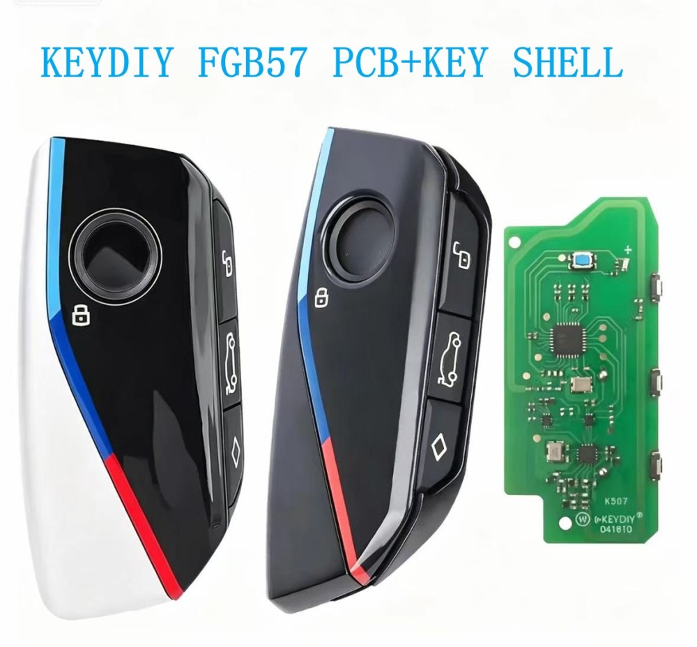 KEYDIY FGB57 PCB with shell 4 button Remote Board 434mhz for BMWCAS4/CAS4+.FEM/BDC.BDC2.BDC3