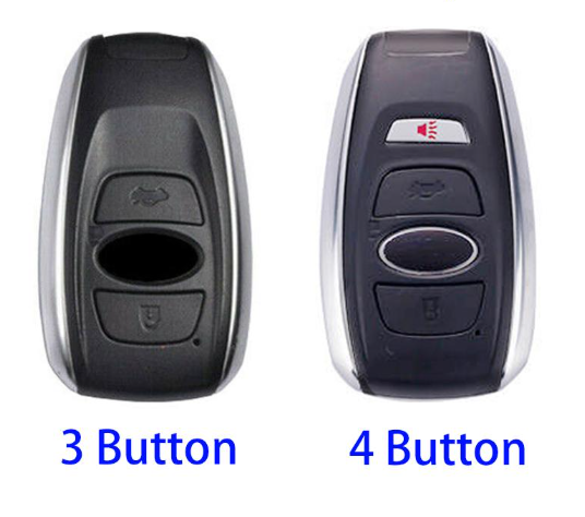 For Subaru Forester 3 / 4 Buttons smart key shell