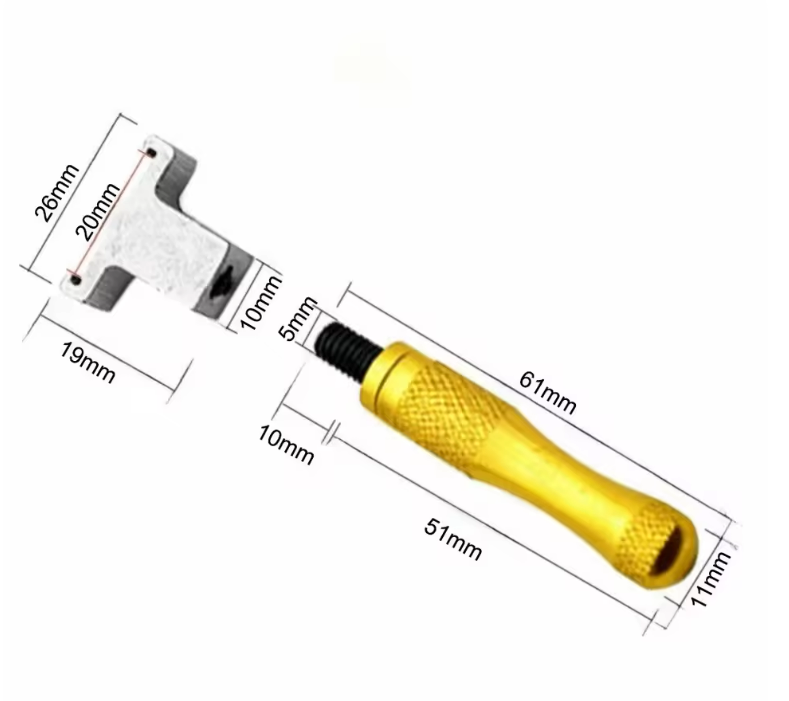 Universal 2-in-1 Multi-functional Extension Rod Perfectly solves the problem of lishi tools obstructing the view
