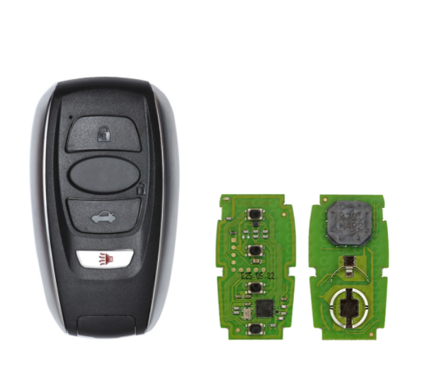 Xhorse XSSBR1EN Universal Smart key PCB 4 Buttons Subaru Style with key shell