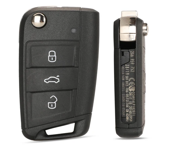 Original shell without blade For VW 5C 2G6959752 remote key