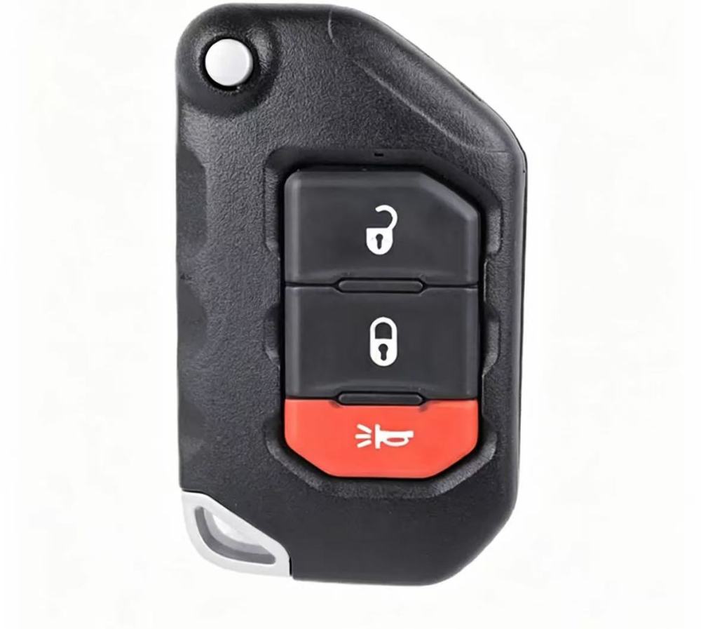 For Jeep Wrangler Flip 2/2+1/3+1 Button Remote Car Key Shell