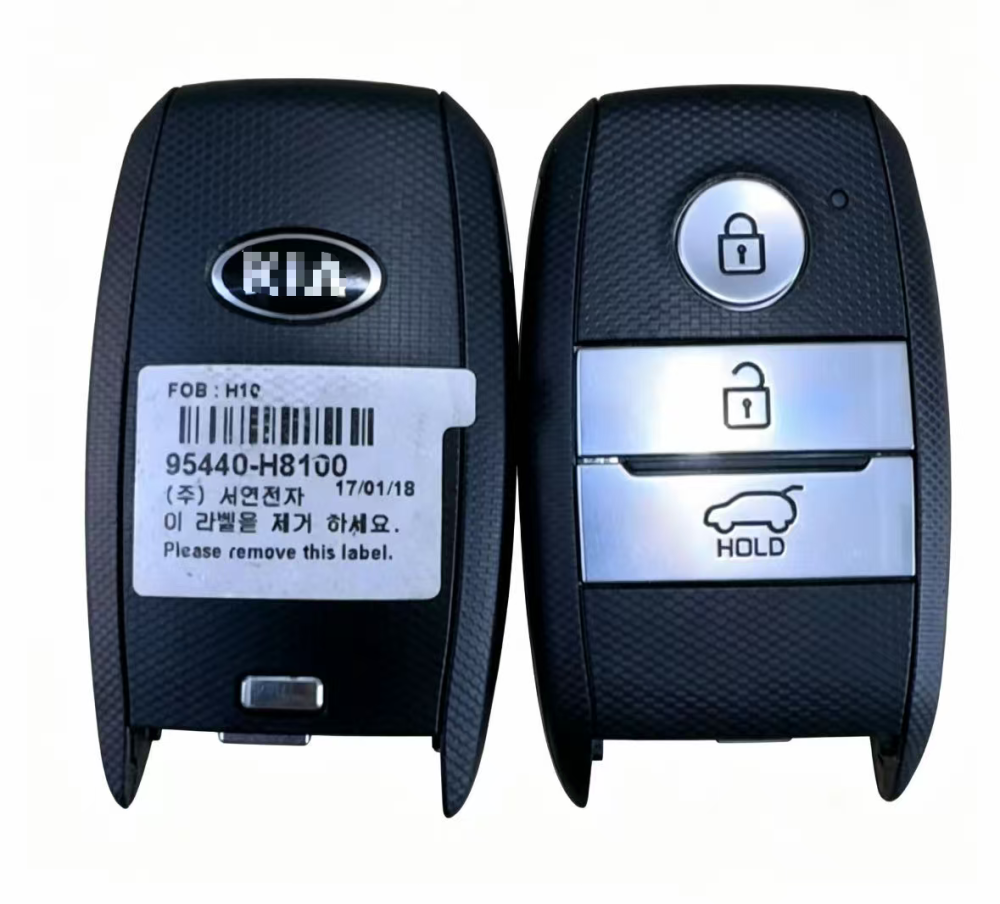 For original  Kia Rio Stonic 2017-2019 Smart Key 3 Buttons 95440-H8100 433MHz SYEC3FOB1611
