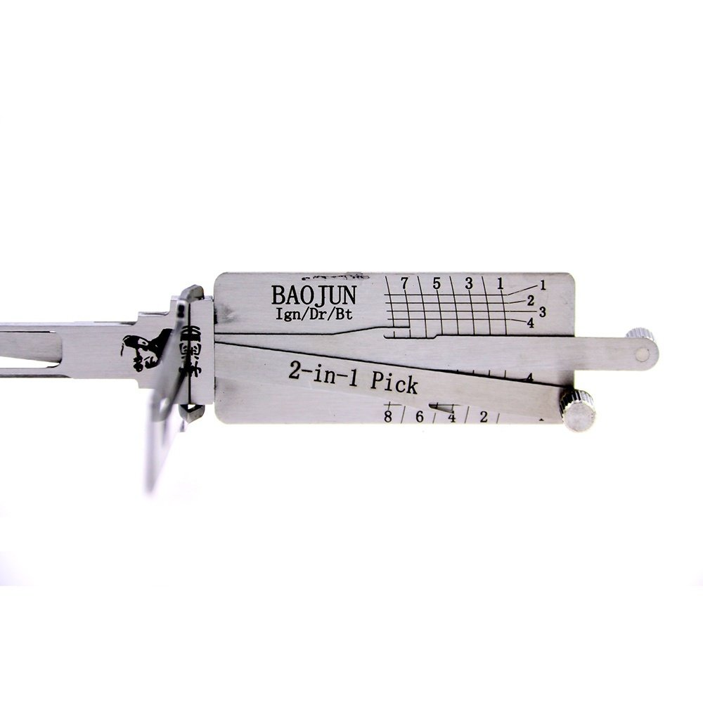 Original Lishi Baojun (IGN/DR/BT) 2-in-1 Decoder and Pick for BAOJUN 560 330 730
