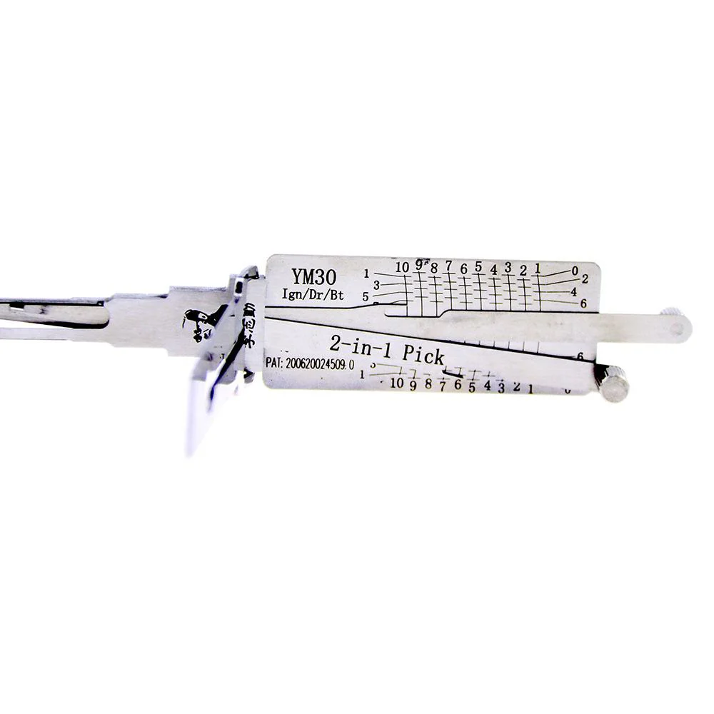 Original Lishi YM30 2-in-1 Decoder and Pick for SAAB