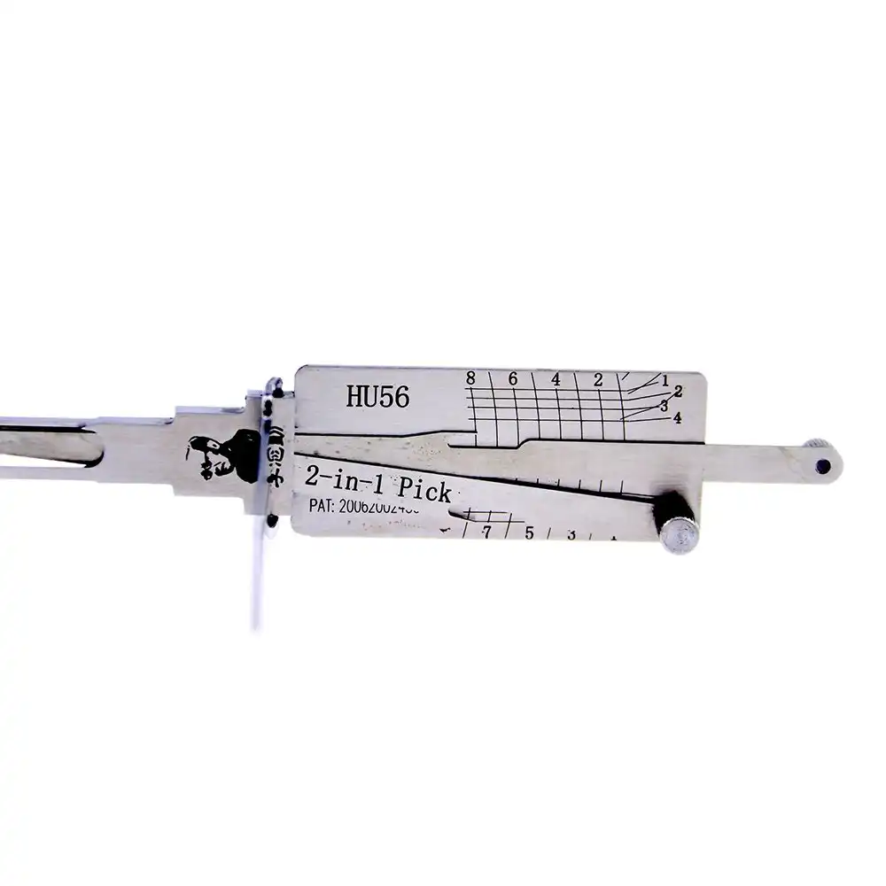 Original Lishi HU56 2-in-1 Decoder and Pick for VOLVO