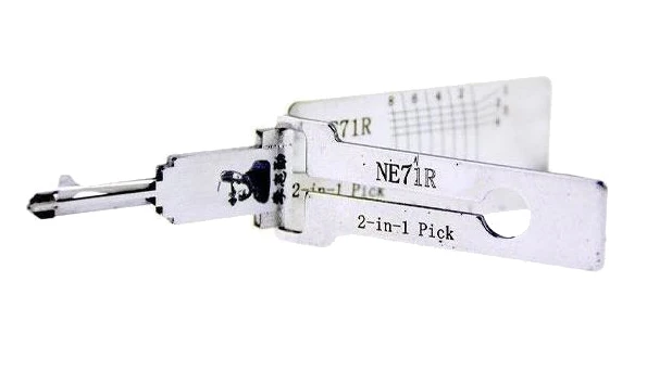 Lishi 2-in-1 Pick Decoder NE71R for Land Rover MG Hoda