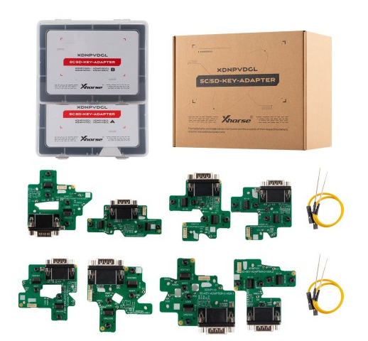 Xhorse XDNPVDGL MQB 5C/5D Dedicated Adapter Set work with Key Tool Plus/Multi Prog