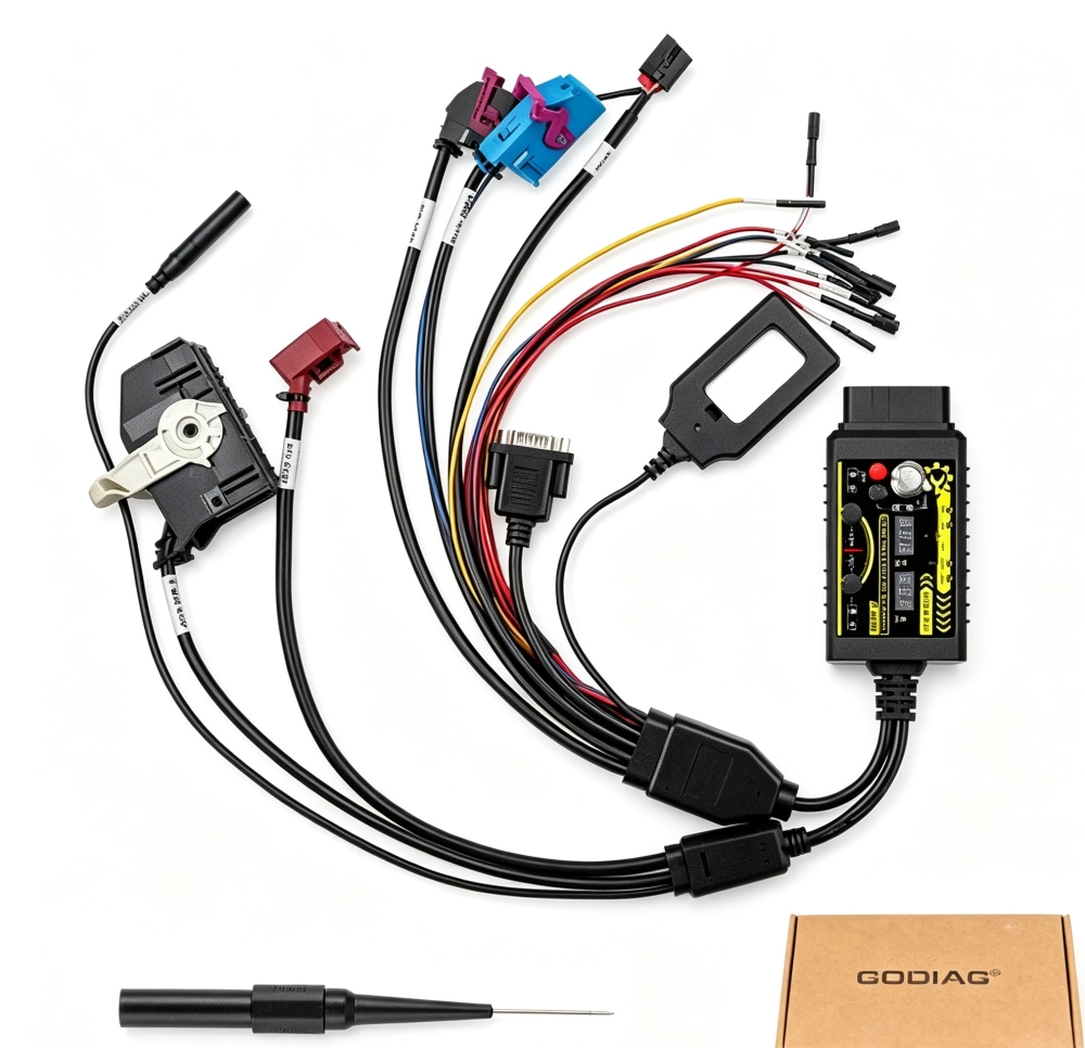 GODIAG GT115 For V-A-G MQB IMMO4 CAN-Bus UDS 4th Generation IMMO System Test Platform with POGO PIN to Read & Write Data