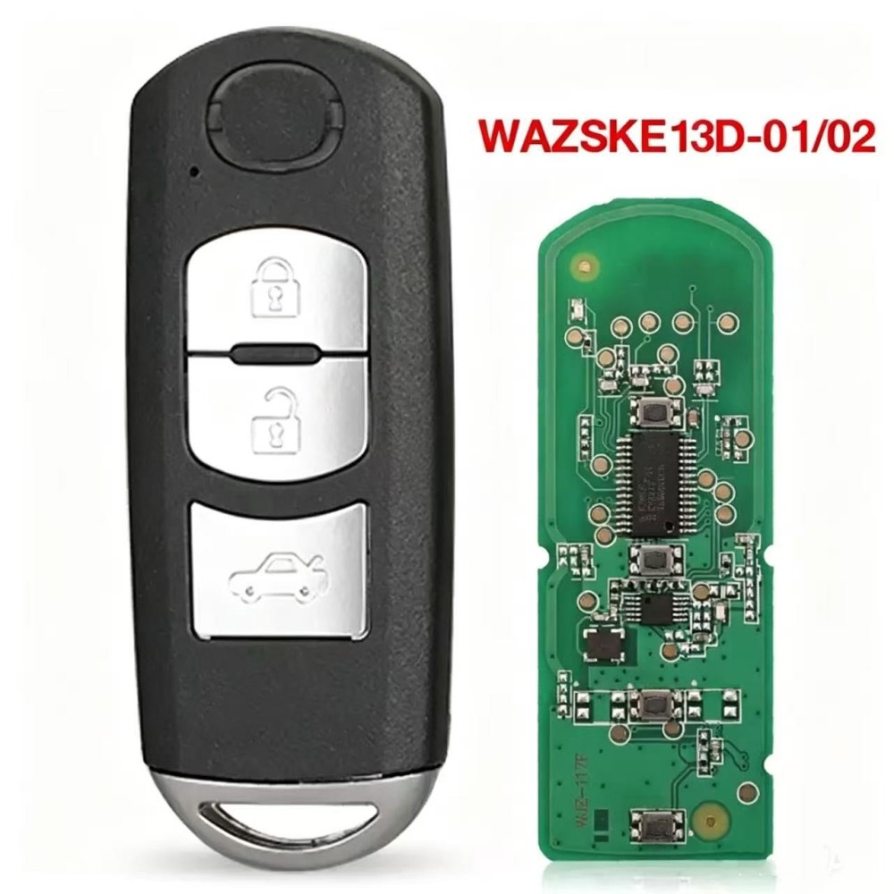 For MAZDA CX-3 CX-5 2013-2019 Smart Remote Key 315MHZ with ID49 chip SKE13D-01, SKE13D-02