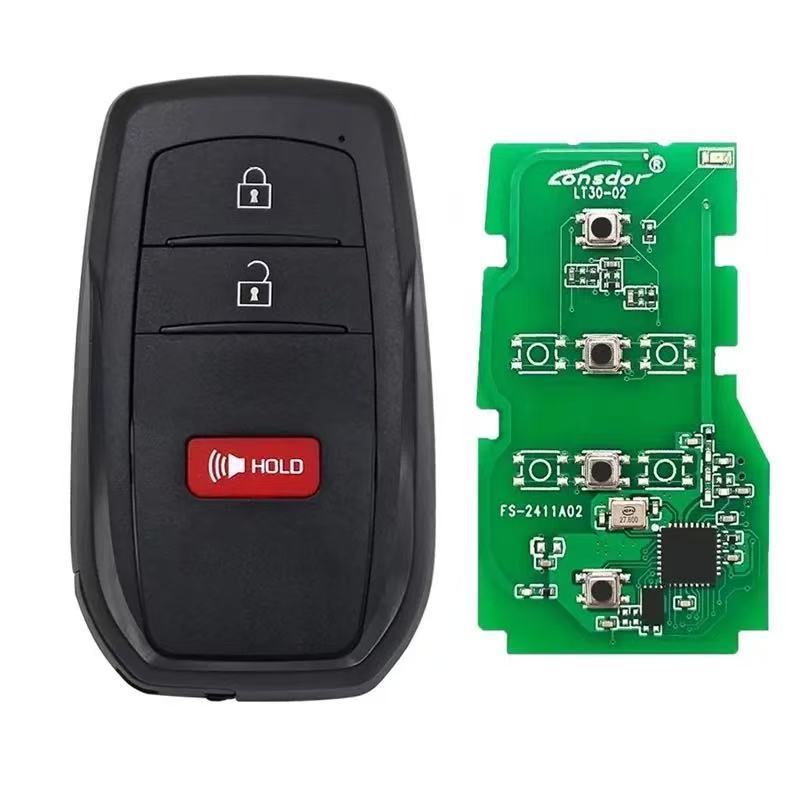 Lonsdor LT30-2 Universal Smart Key for 2022-2024 Toyota/Lexus 4A-AA / 4A-BA Switchable Frequency
