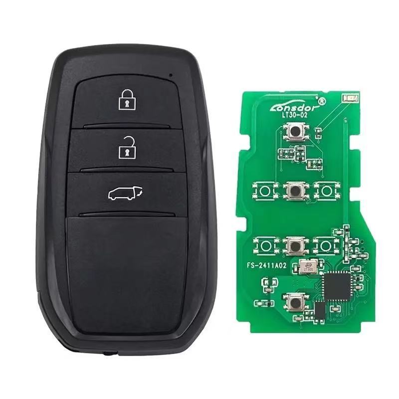 Lonsdor LT30-2 Universal Smart Key for 2022-2024 Toyota/Lexus 4A-AA / 4A-BA Switchable Frequency