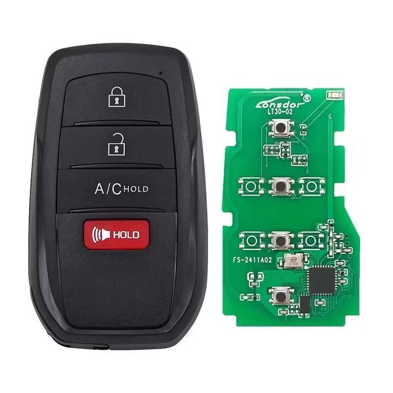Lonsdor LT30-2 Universal Smart Key for 2022-2024 Toyota/Lexus 4A-AA / 4A-BA Switchable Frequency