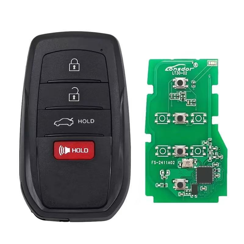 Lonsdor LT30-2 Universal Smart Key for 2022-2024 Toyota/Lexus 4A-AA / 4A-BA Switchable Frequency