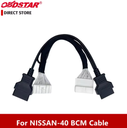 OBDSTAR Nissan BCM 40 PIN Cable Gateway for X300 DP PLUS/ X300 PRO4/ X300 DP Key Master