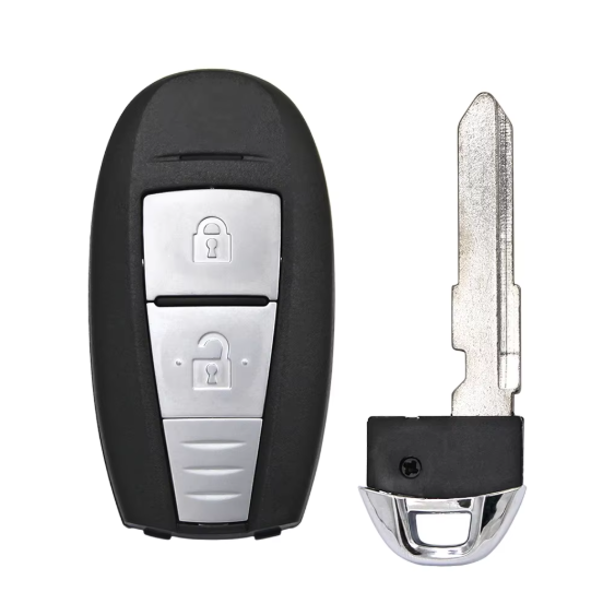 For Suzuki 2 button remote key shell, M3 letter key shells, compatible with Suzuki Swift, Kizashi, SX4, Vitara, and S-Cross.
