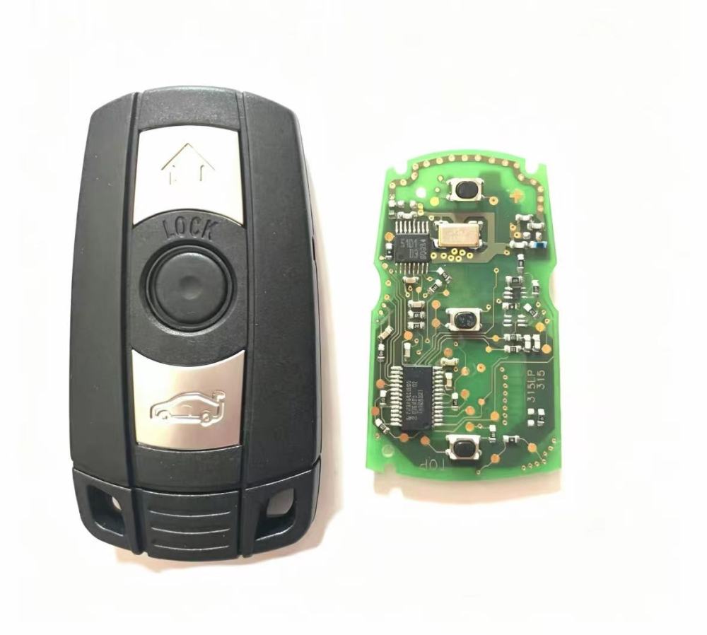 Original PCB+Aftermarket shell For BMW 1/3/5/7 Series CAS3 keyless-go Car Remote Key 315mhz 868Mhz Car Control PCF7953chip
