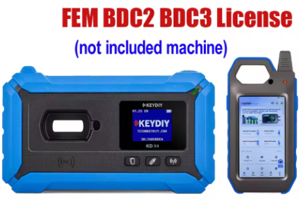 KEYDIY BMW G/U BDC2 BDC3 Funtion+ FEM/BDC Programming Software License