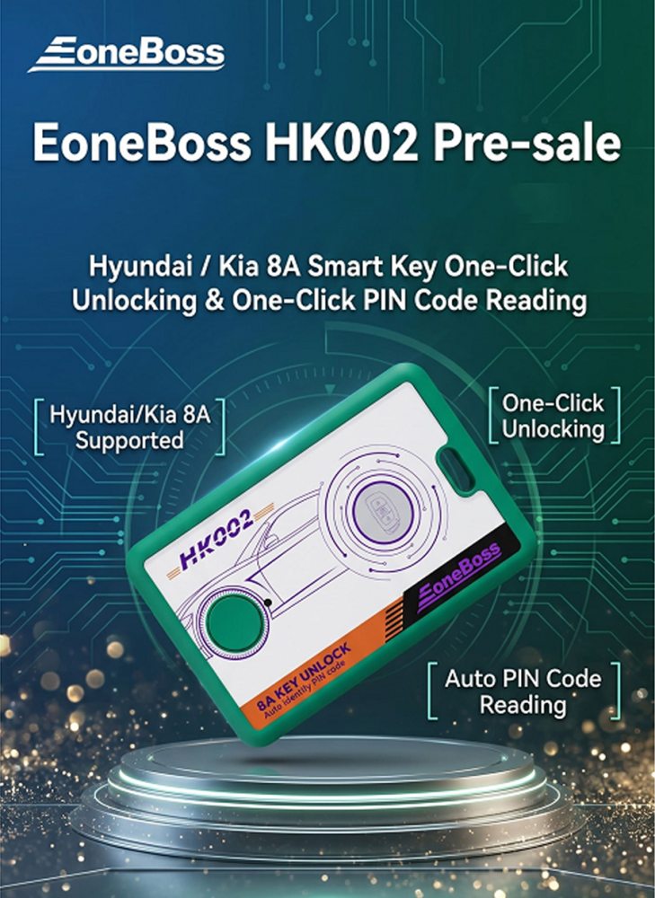 2026 EoneBoss HK002 8A Key Unlock Tool for Hyundai/ Kia Supports One-Click Unlocking & PlN Code Reading