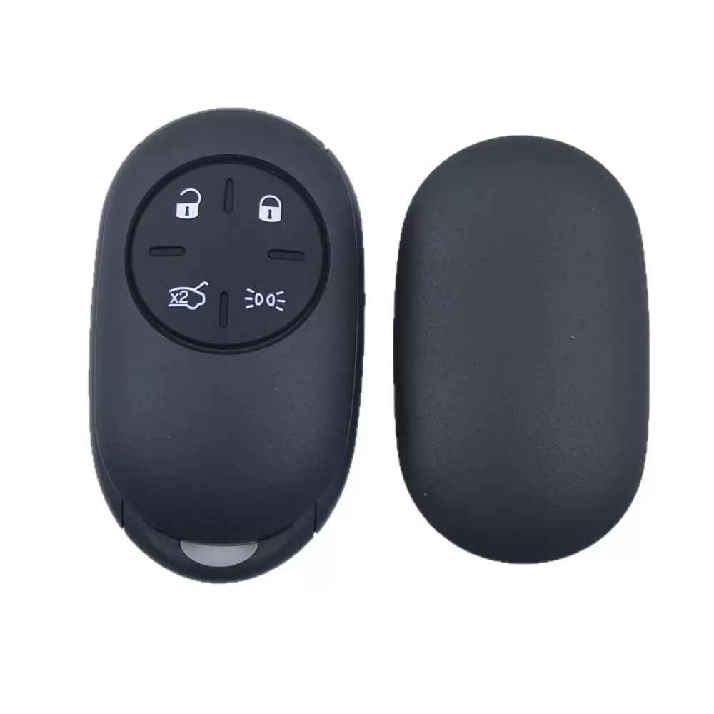 For Fiat 500 4 button smart key shell