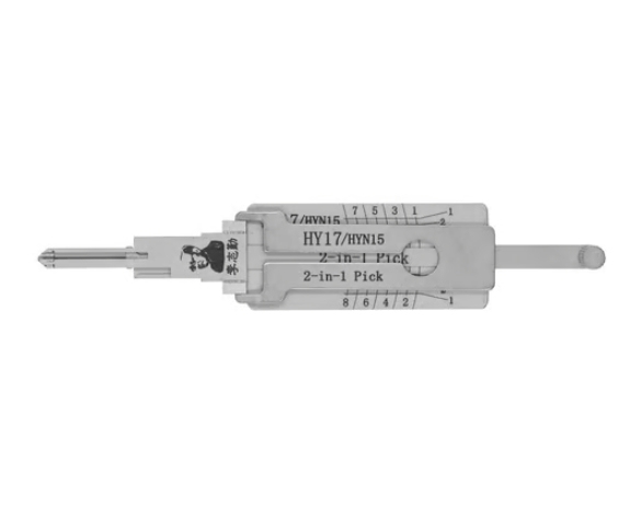 Lishi HY17 / HYN15 2-in-1 Decoder and Pick for Hyundai and Kia