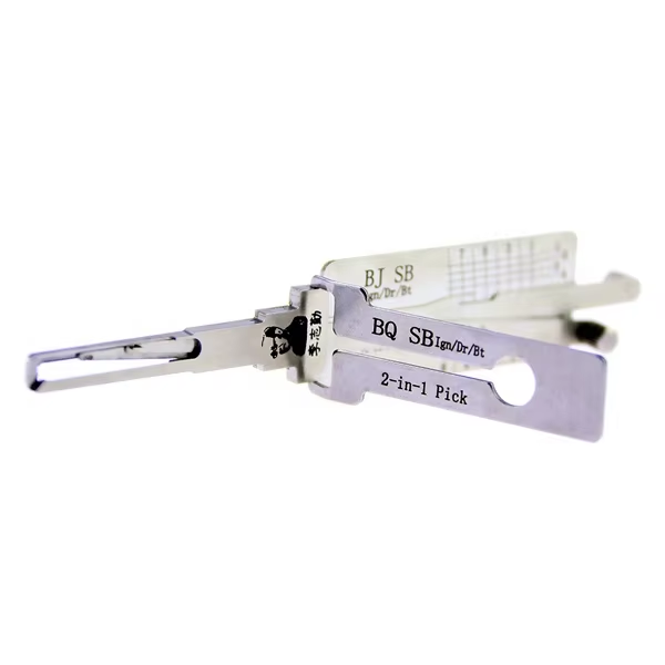 Original Lishi BQSB 2-in-1 Pick & Decoder for Baic & Saab Lishi Tool