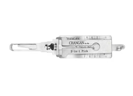 Original Lishi ChangAn 2 in 1 Auto Pick and Decoder For Changan Laser Key Way