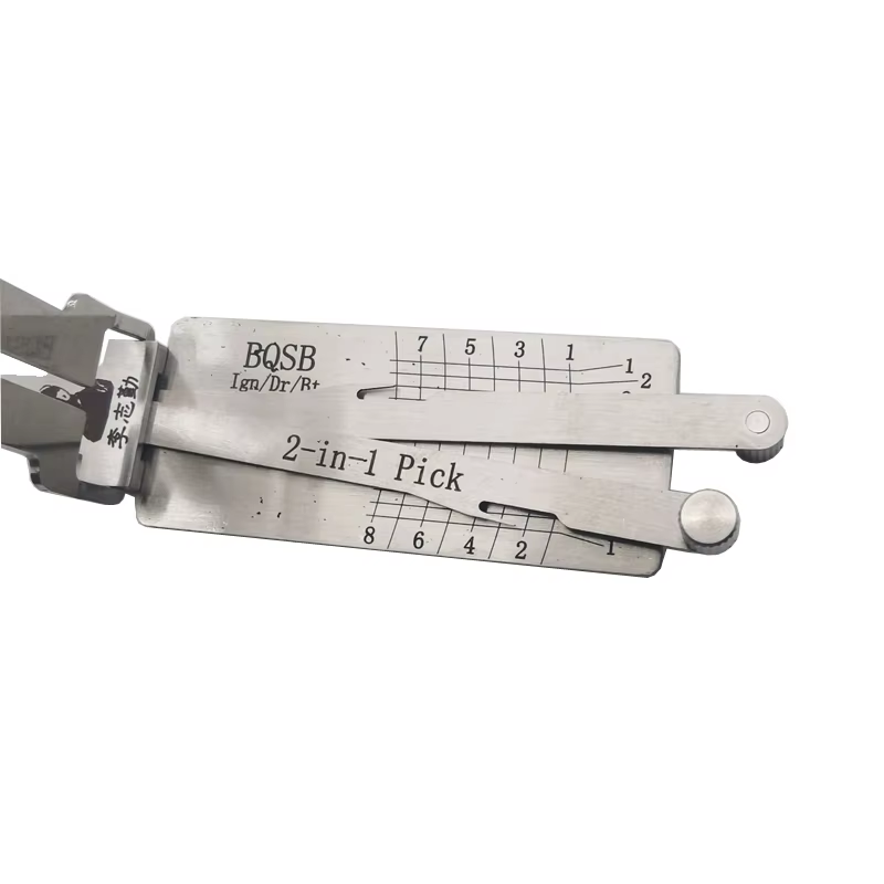 Original Lishi BQSB 2-in-1 Pick & Decoder for Baic & Saab Lishi Tool