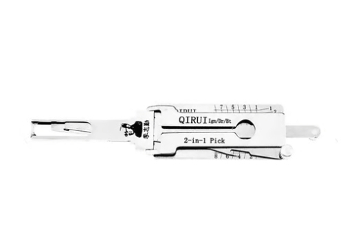 Original Lishi QIRUI 2-in-1 Decoder and Pick for QIRUI E3 and Huai River