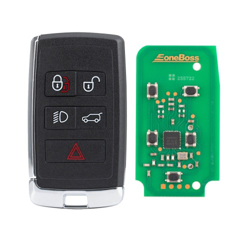 EONEBOSS Smart Remote Key 5 Buttons for 2015-2018 Land Rover & Jaguar