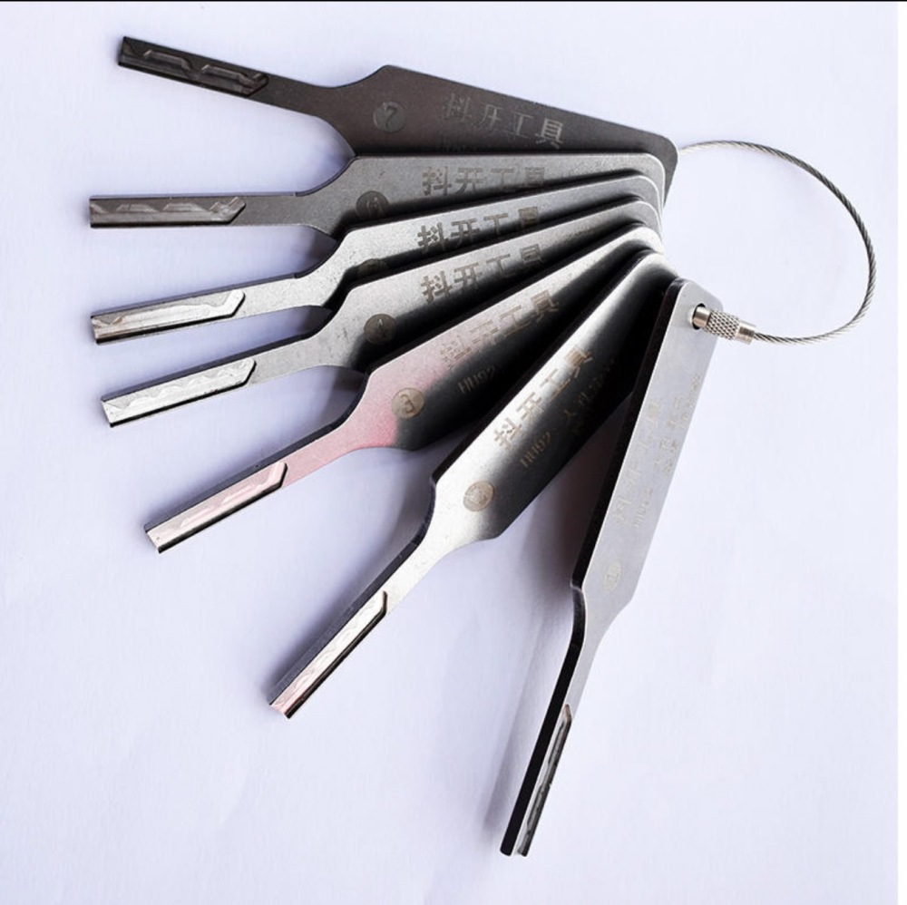 HU92 7pcs locksmith opening tools for BMW
