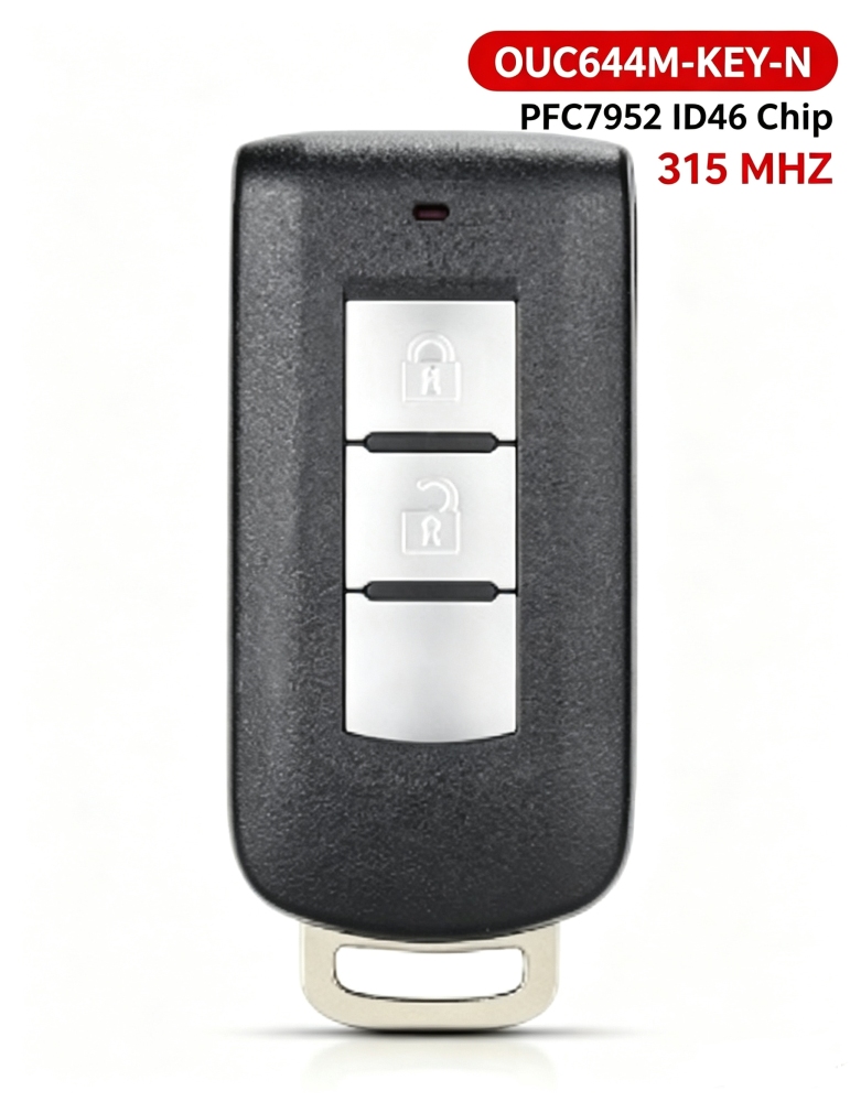 For Mitsubishi LANCER Outlander 315MHZ ID46 7952 Chip 2 Button Key Fob Smart Remote Control FCC ID: OUC644M-KEY-N