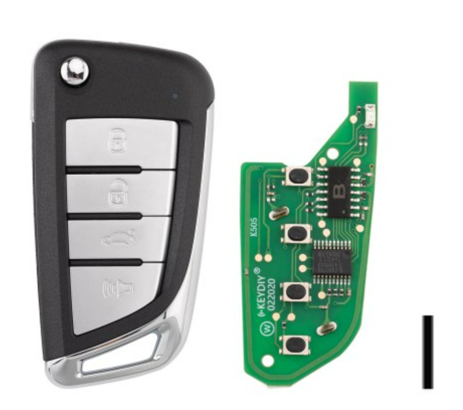 KEYDIY KD B59-4 Universal Flip Remote Key with 4 Buttons for KD900 KD900+ URG200 KD-X2 Key Programmer