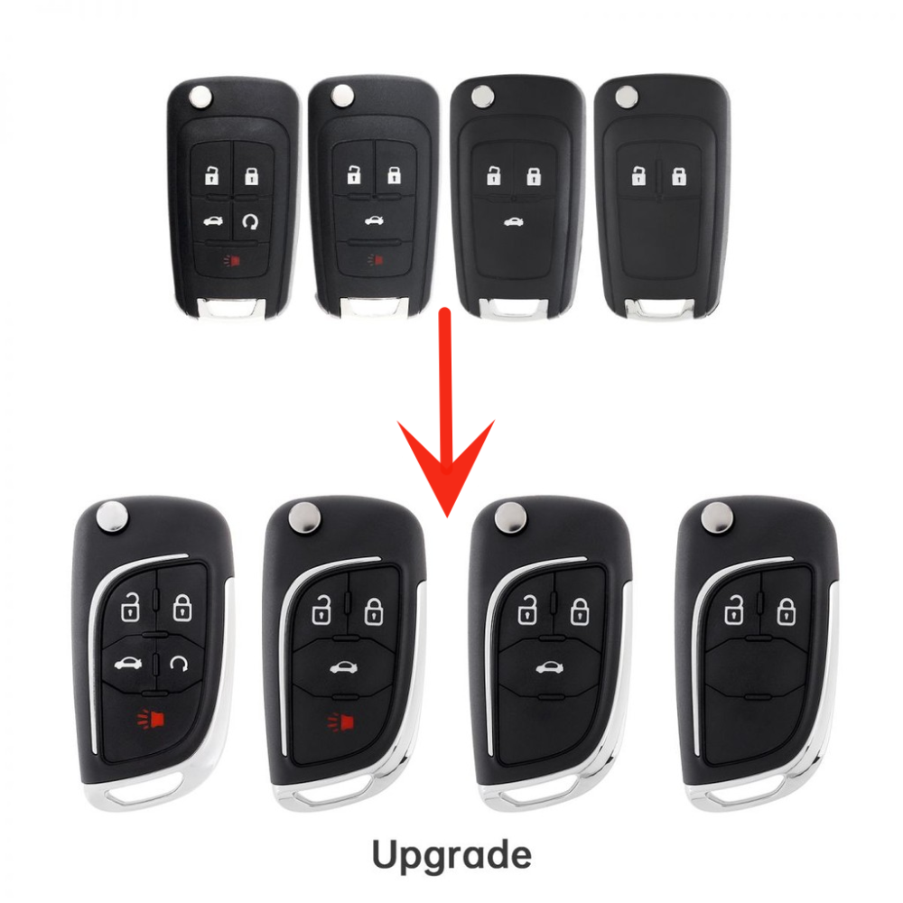 For Opel 2 3 3+1 4+1 Button Modified Car Key Shell