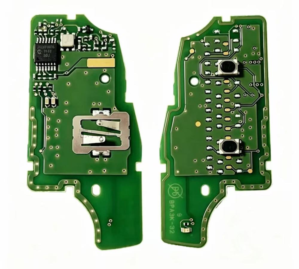For Nissan 2 button remote key with PCF7936 chip 433mhz FCC:H0561-4CA0B