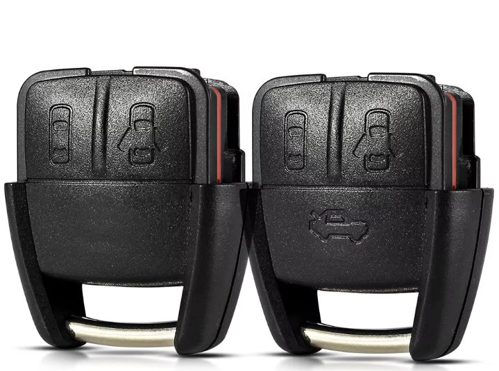 For Chevrolet / Opel 2/3 button key shell with battery clamp