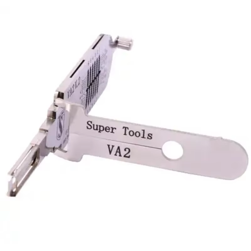 Super Tools VA2  2-in-1 Car Lock Pick and Decoder Tool for Peugeot Citroen