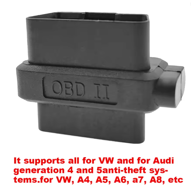 MQB 4th 5th Generation All Key Lost OBD2 Adapter Wire Line OBD Cable for VW for Audi