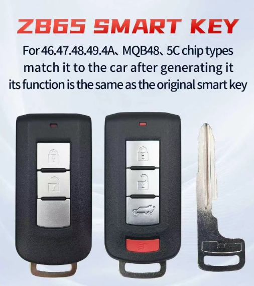 KEYDIY KD ZB65-3/4 Universal Smart Remote Key for KD-X2 KD-MAX KD-X4 Programmer ZB Series Remotes