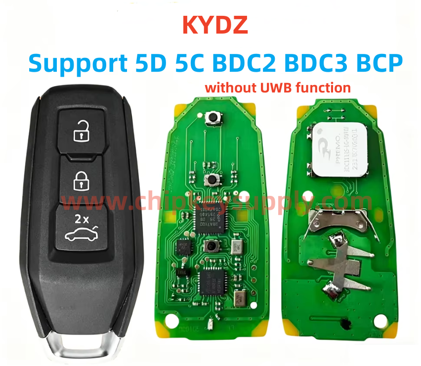 KYDZ New 5D Smart Key A5 A6 A7 with MQB49 chip Support 5C 5D BDC2 BDC3 BCP Key work For KYDZ CUBE KYDZ Stone