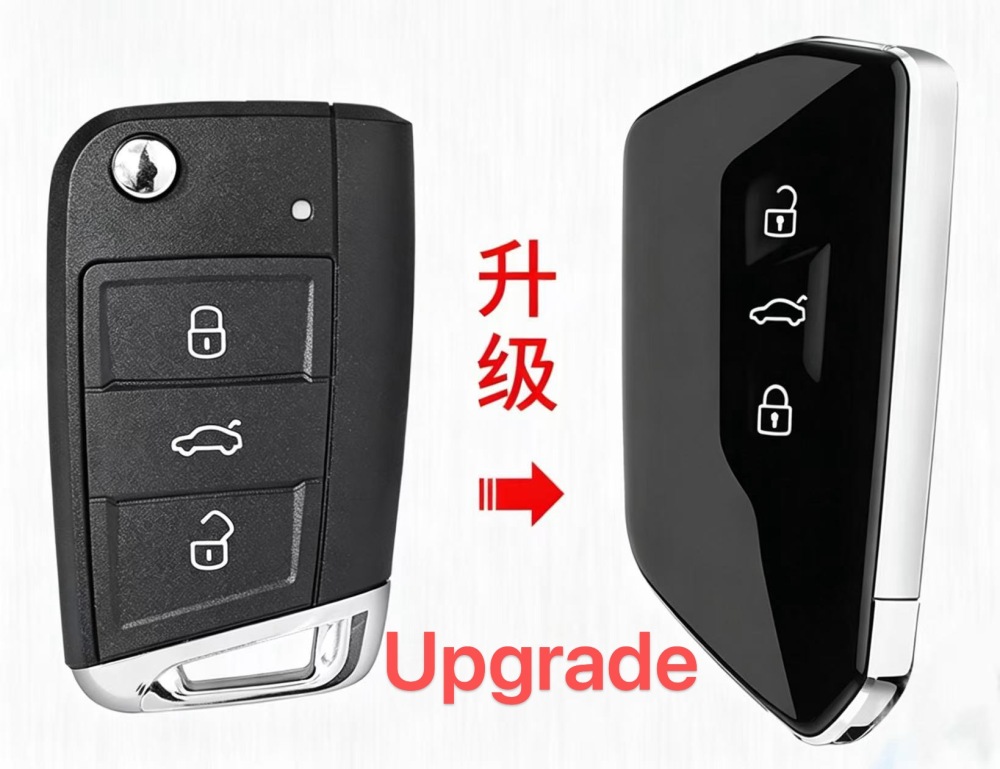 Upgrade from golf 7 key into Golf 8 key shell