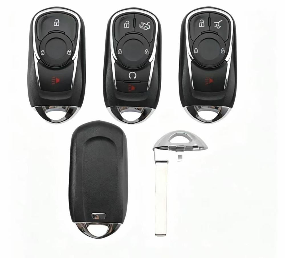 For opel buick remote key shell 3 4 5 button