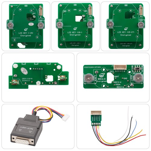 2026 New Yanhua ACDP BMW BDC2/ BDC3/ BCP/ LCD Key/ Encrypted Key Copying Interface Board Set work with ACDP Module 38