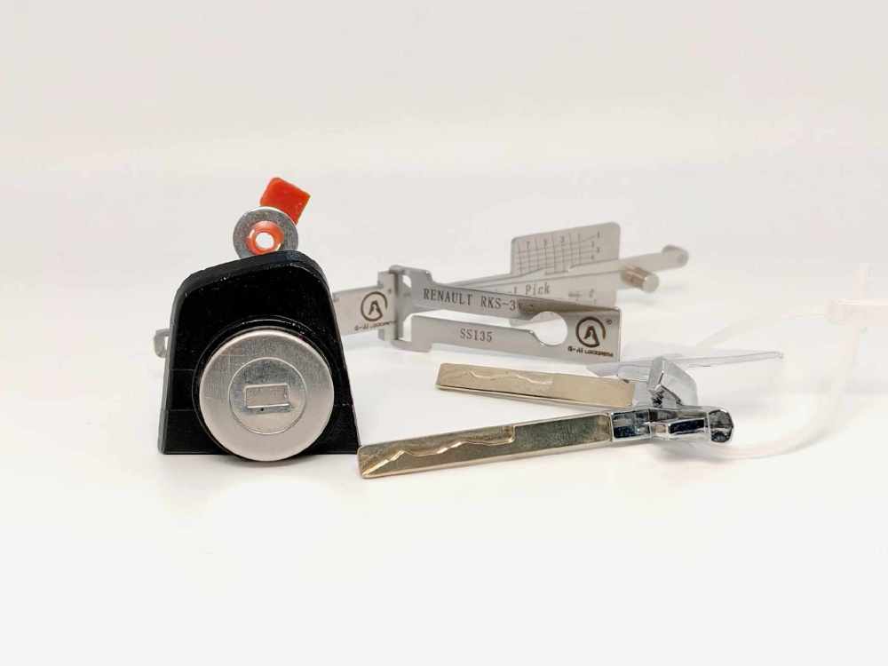 Lishi style RENAULT RKS-3 V.2 2-in-1 SS135 Professional Locksmith tool for Renault